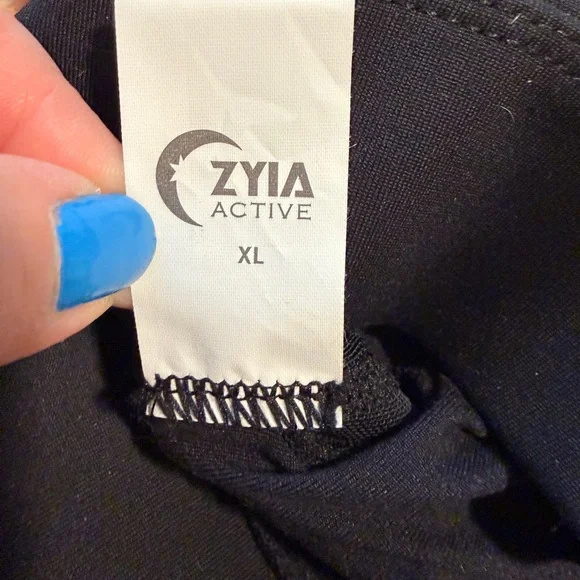Zyia Active Black All Star Bra Size XL NWOT - Picture 7 of 8